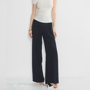 Aritzia Effortless Pant Black Full Wide-Leg Pants 16